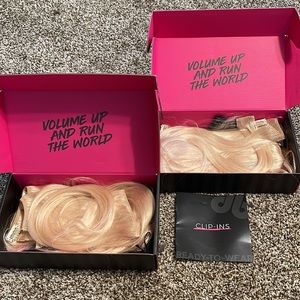 Donna Bella Platinum Ash Blonde Hair Extensions